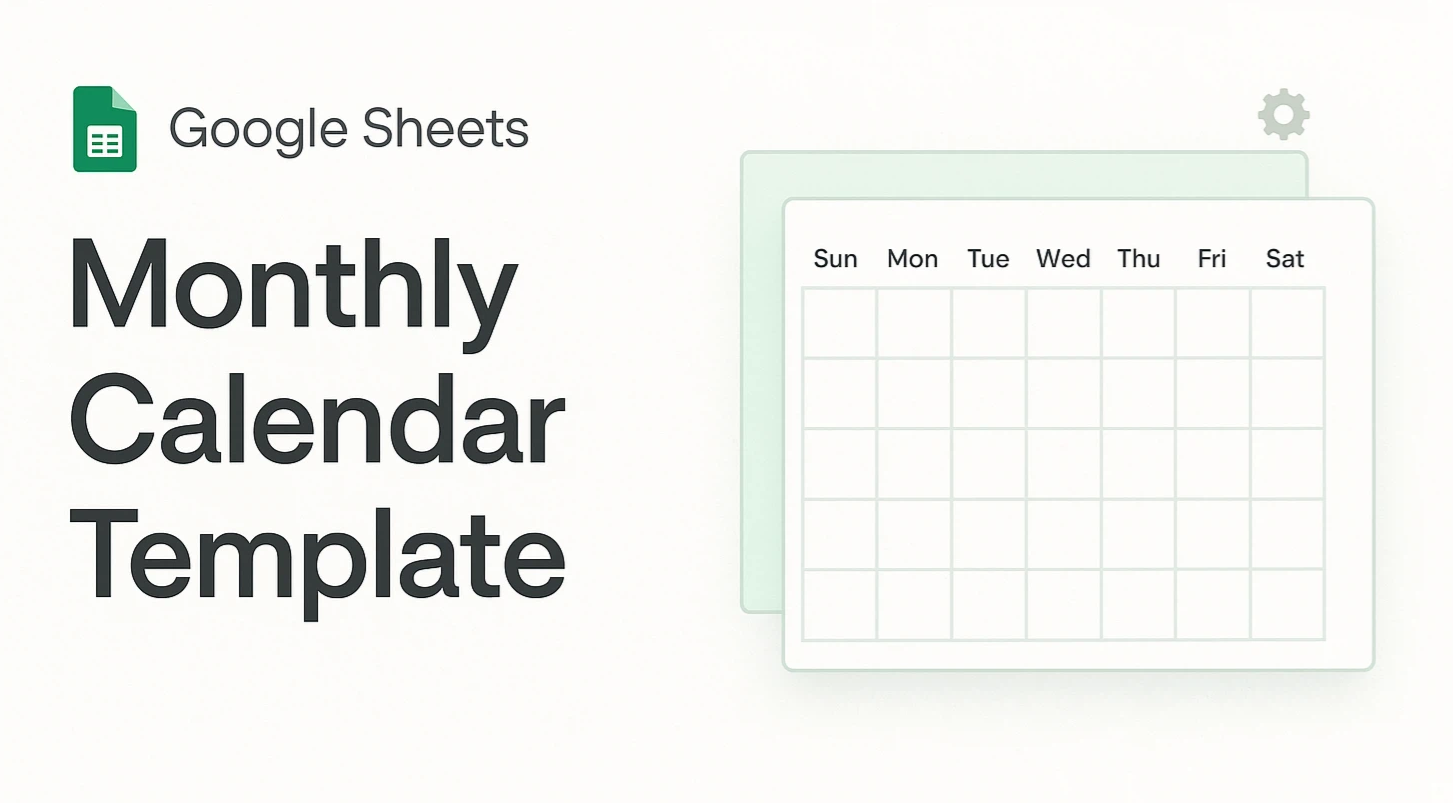 2026年 スプレッドシート年間カレンダー